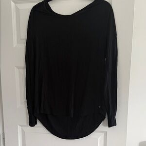 Eddie Bauer Women's Black Long Sleeve Top